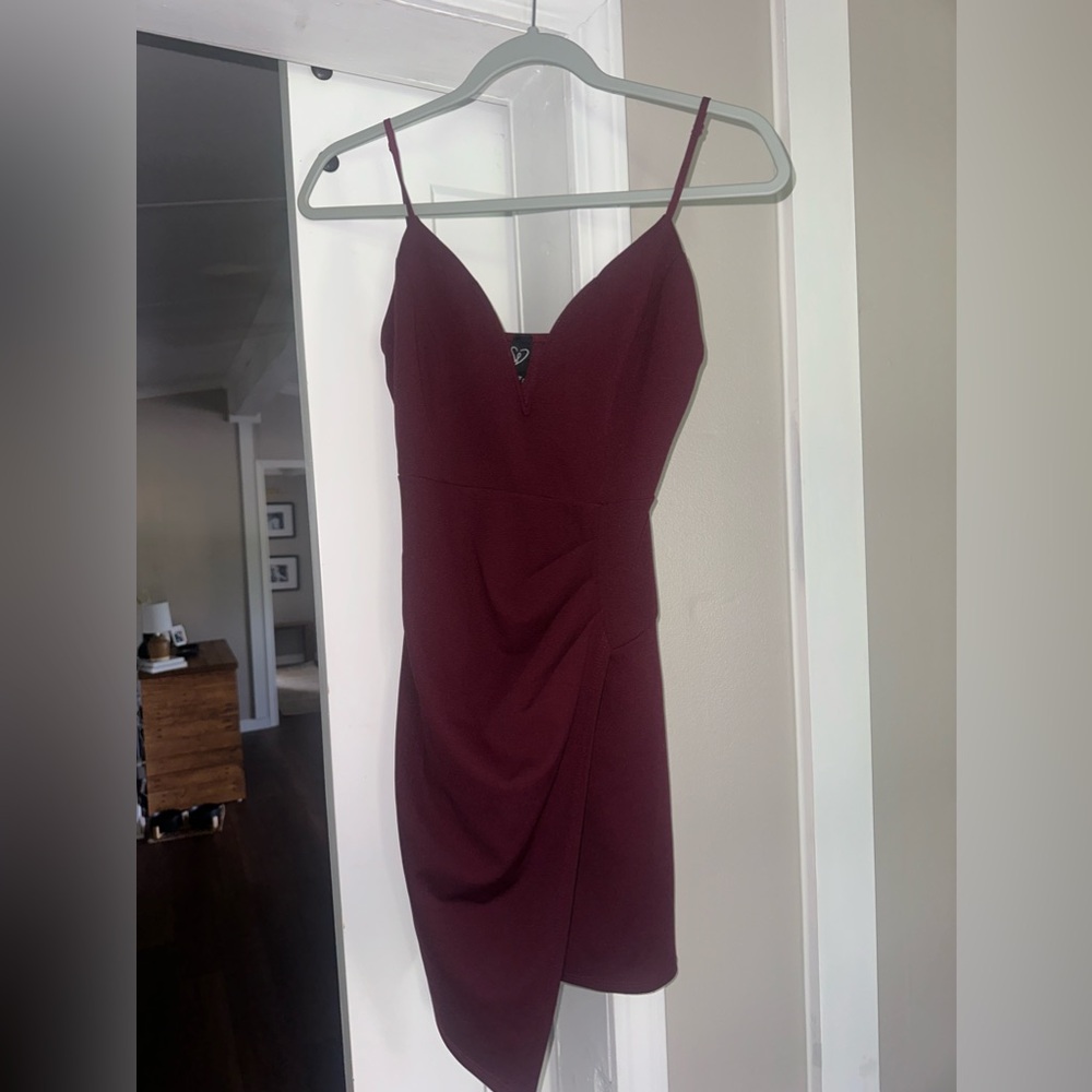 Purple Short Dress